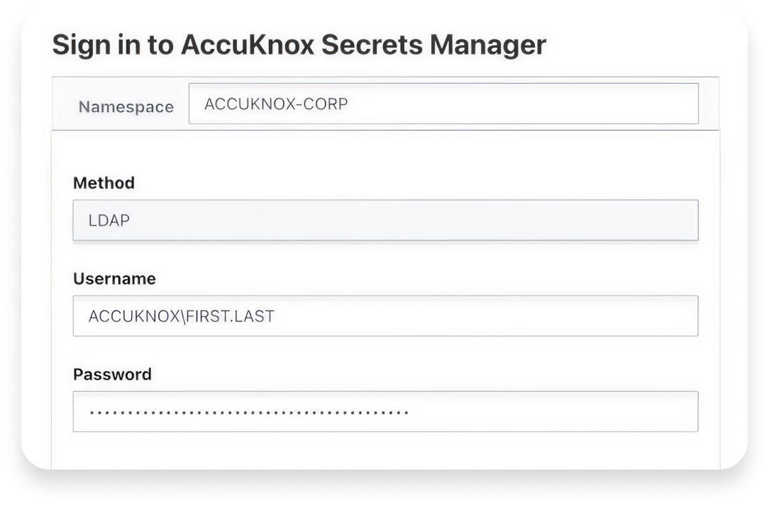 Centralized Dashboard for Secret Health & Status