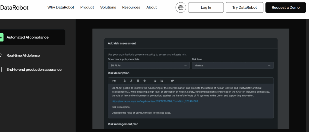 DataRobot AI Security