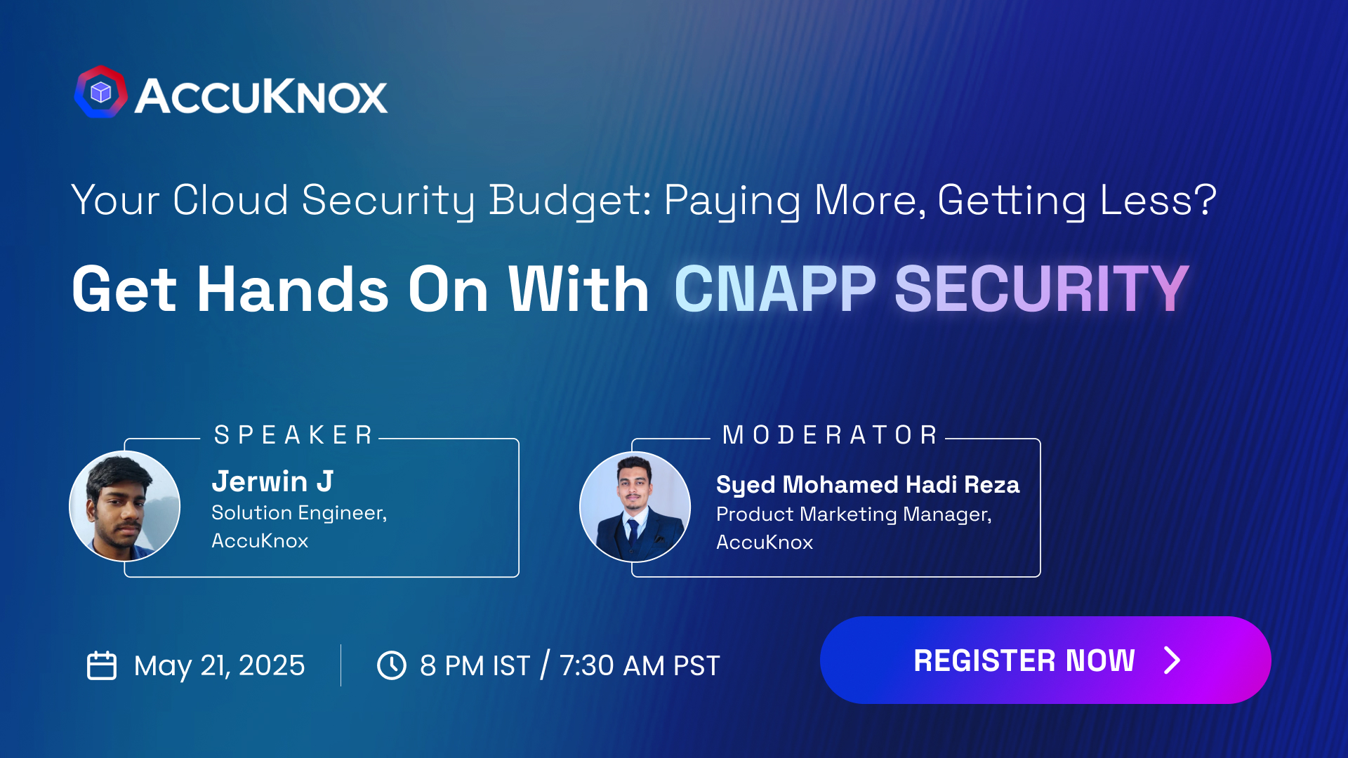 CNAPP Security Webinar