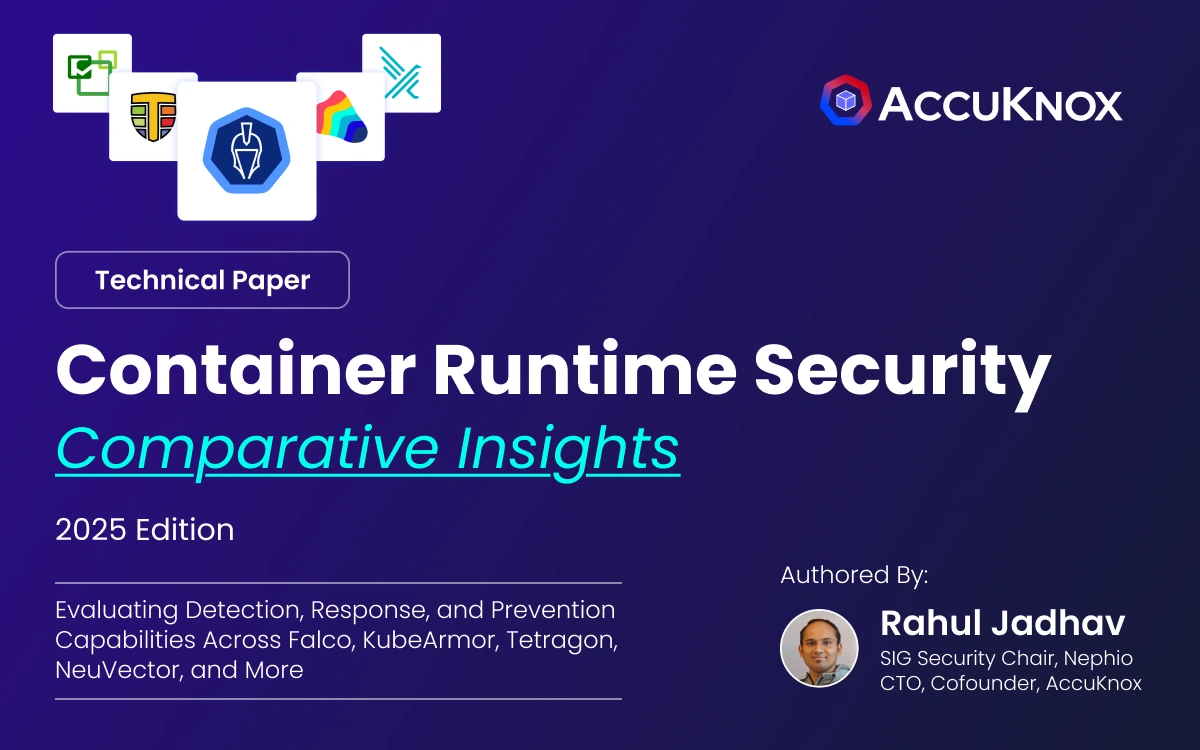 AccuKnox Container Runtime Security Technical Paper